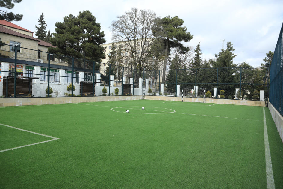 Prezident İlham Əliyev Şamaxı Avropa liseyinin yeni binasının açılışında iştirak edib