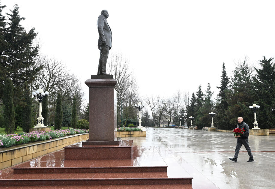 Президент Ильхам Алиев посетил Шамахинский район