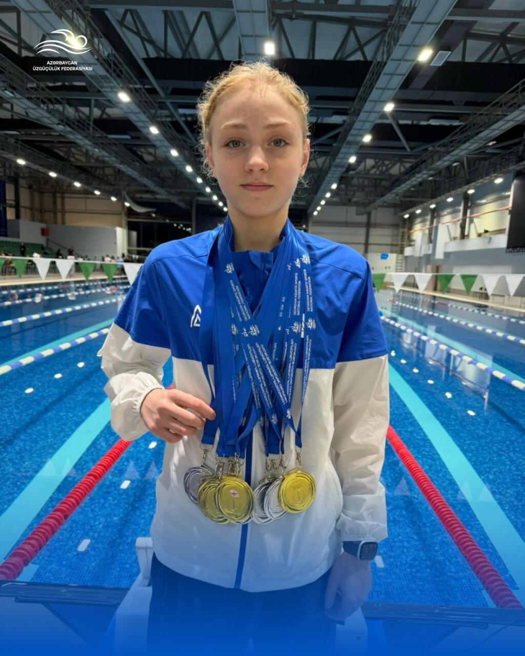 Азербайджанские пловцы завоевали 47 медалей в Грузии