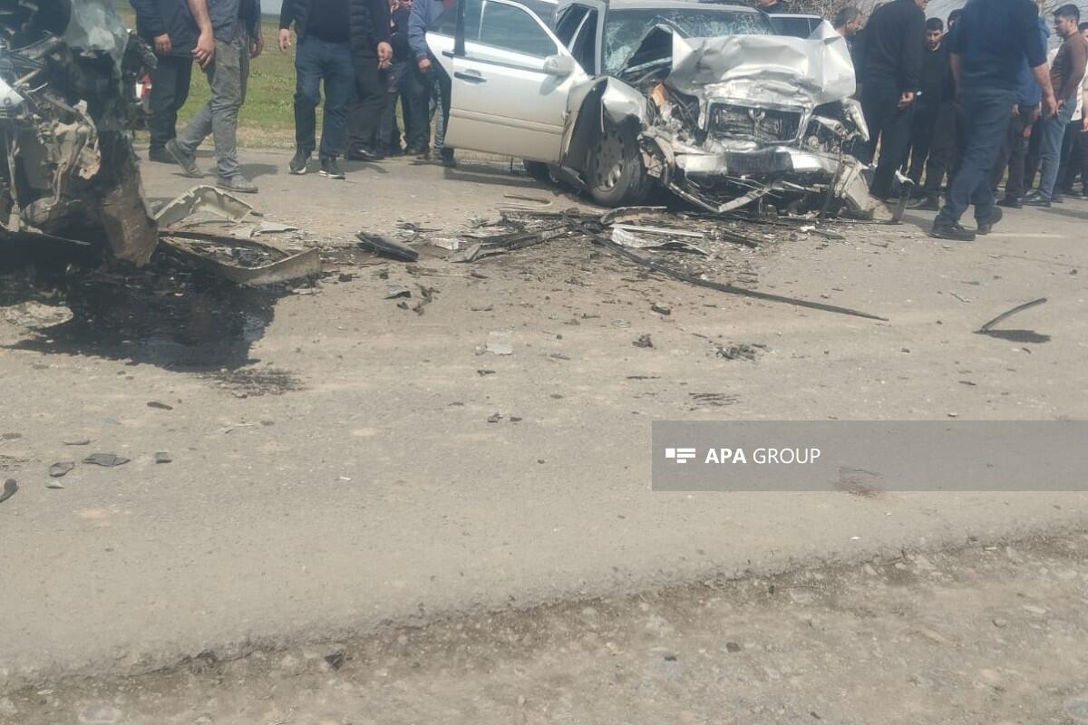 ДТП в Агджабеди,