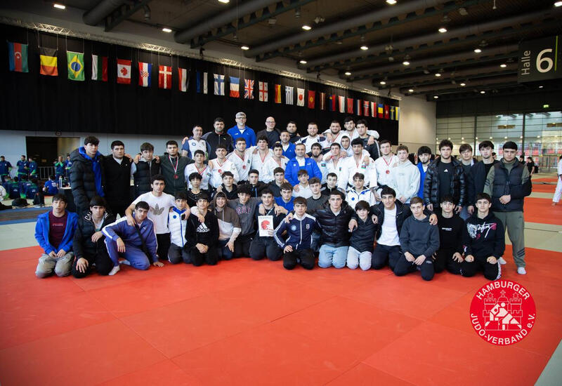 Азербайджанские дзюдоисты заняли первое место в командном зачете на международном турнире