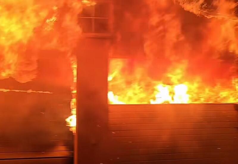 В доме известного азербайджанского фотографа произошел пожар