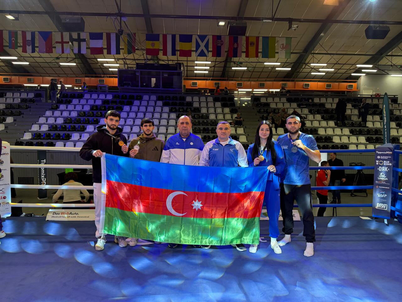 Азербайджанские боксеры завоевали медали на турнире в Венгрии