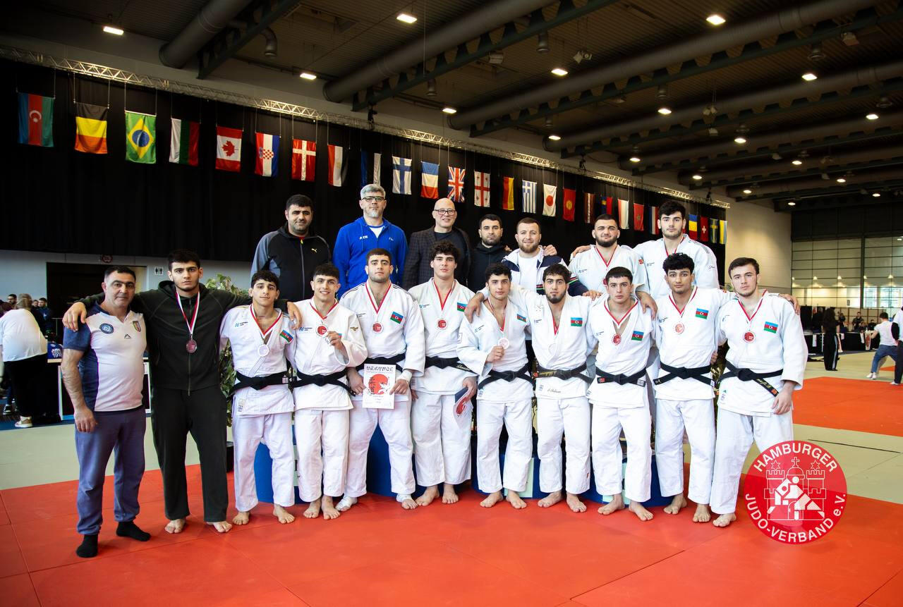 Азербайджанские дзюдоисты заняли первое место в командном зачете на международном турнире