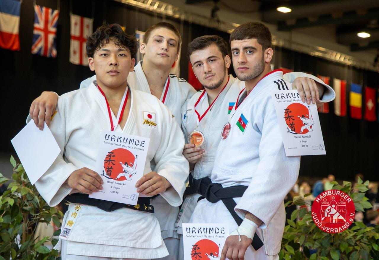 Азербайджанские дзюдоисты заняли первое место в командном зачете на международном турнире