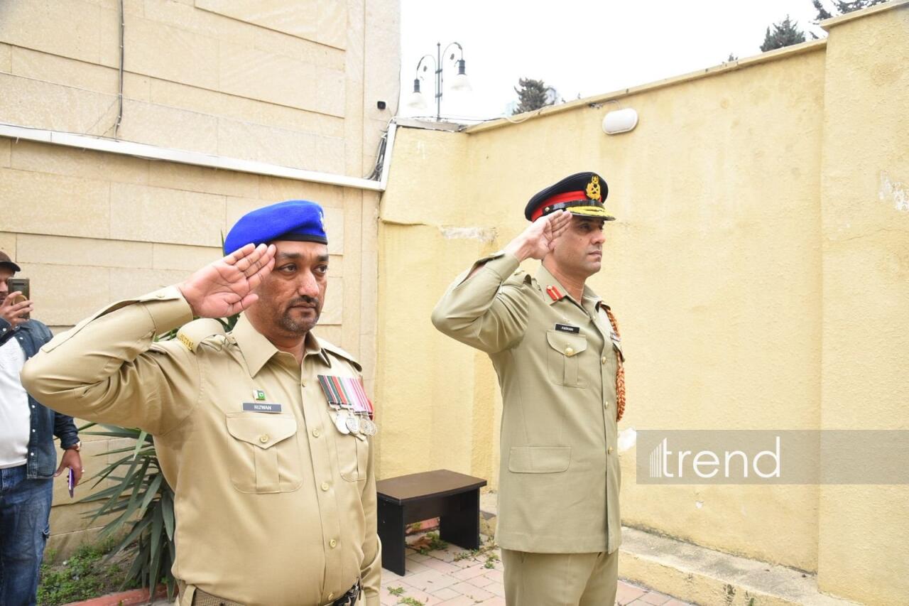 В посольстве Пакистана в Азербайджане состоялась торжественная церемония поднятия флага