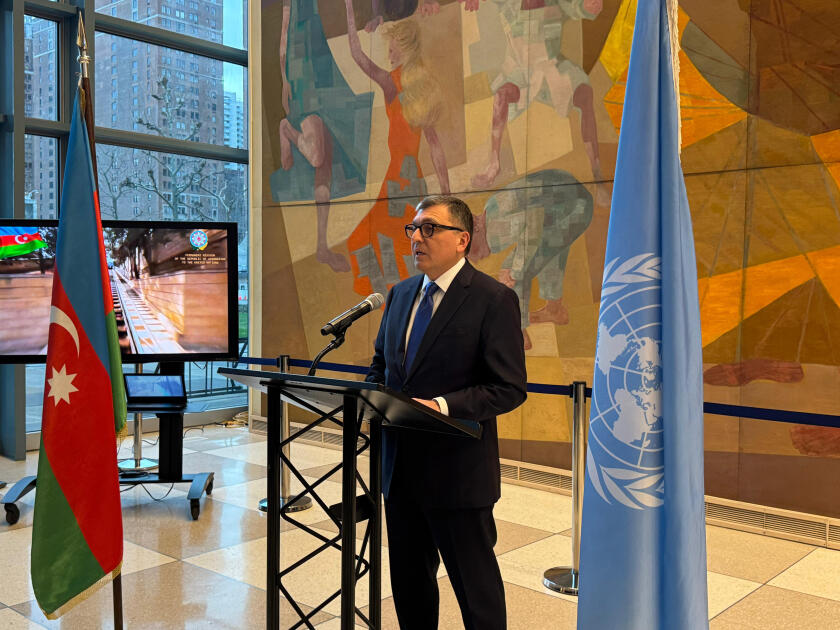 В штаб-квартире ООН открылась выставка работ азербайджанских художников, посвященная Новрузу