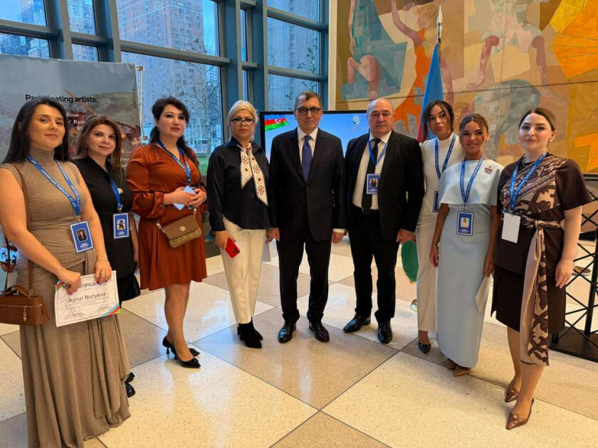 В штаб-квартире ООН открылась выставка работ азербайджанских художников, посвященная Новрузу