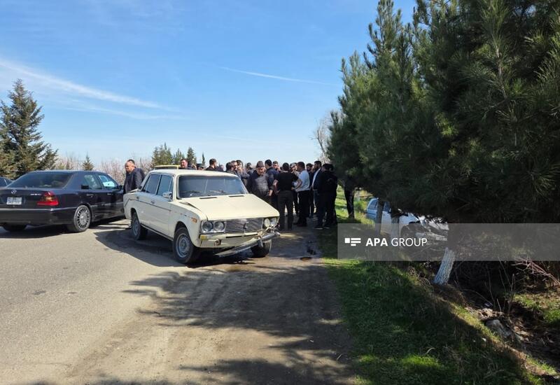 ДТП в Агстафе,