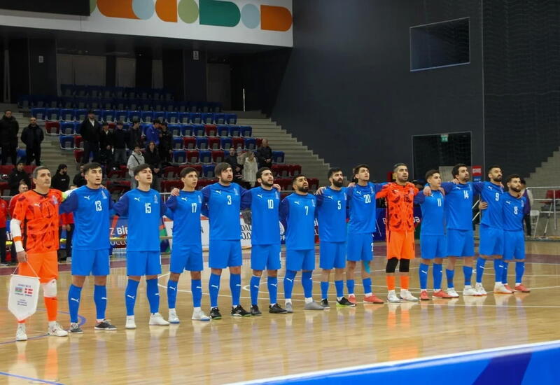 Сборная Азербайджана по футзалу проведет товарищеские матчи с Казахстаном