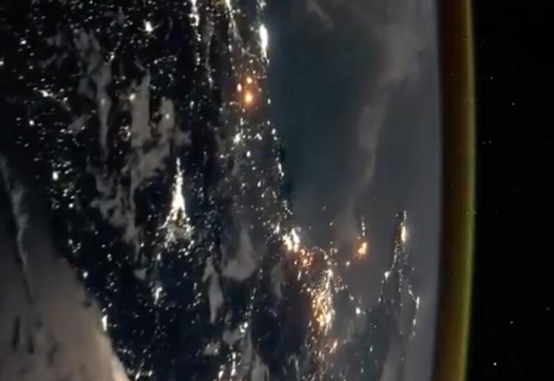 МКС сняла завораживающие ночные виды Земли