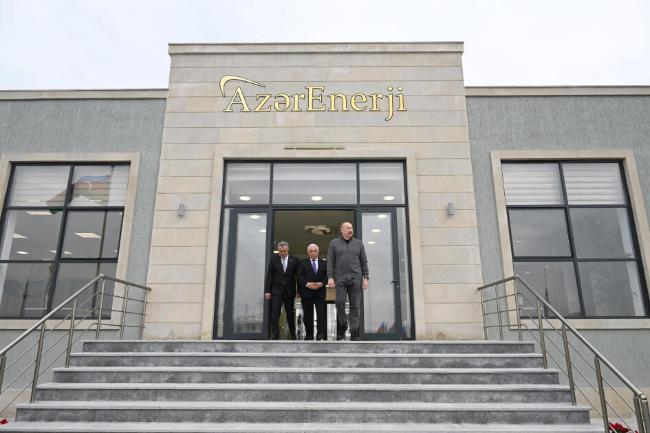 Prezident İlham Əliyev “Abşeron” Batareya Enerji Saxlanc Mərkəzinin açılışında iştirak edib