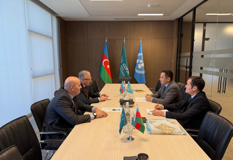 Посол Казахстана и Мухтар Бабаев обсудили экологическое сотрудничество