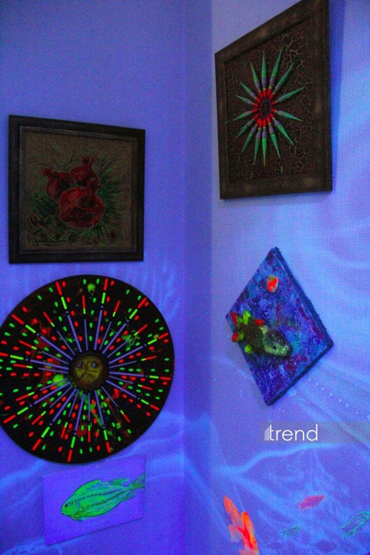 Единственный в мире Музей неонового искусства Farhouse в Баку отметил юбилей экспозицией "Экология моря"