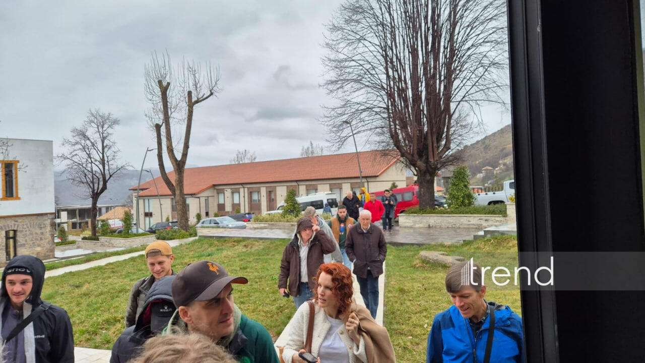 Международные путешественники посетили город Лачин