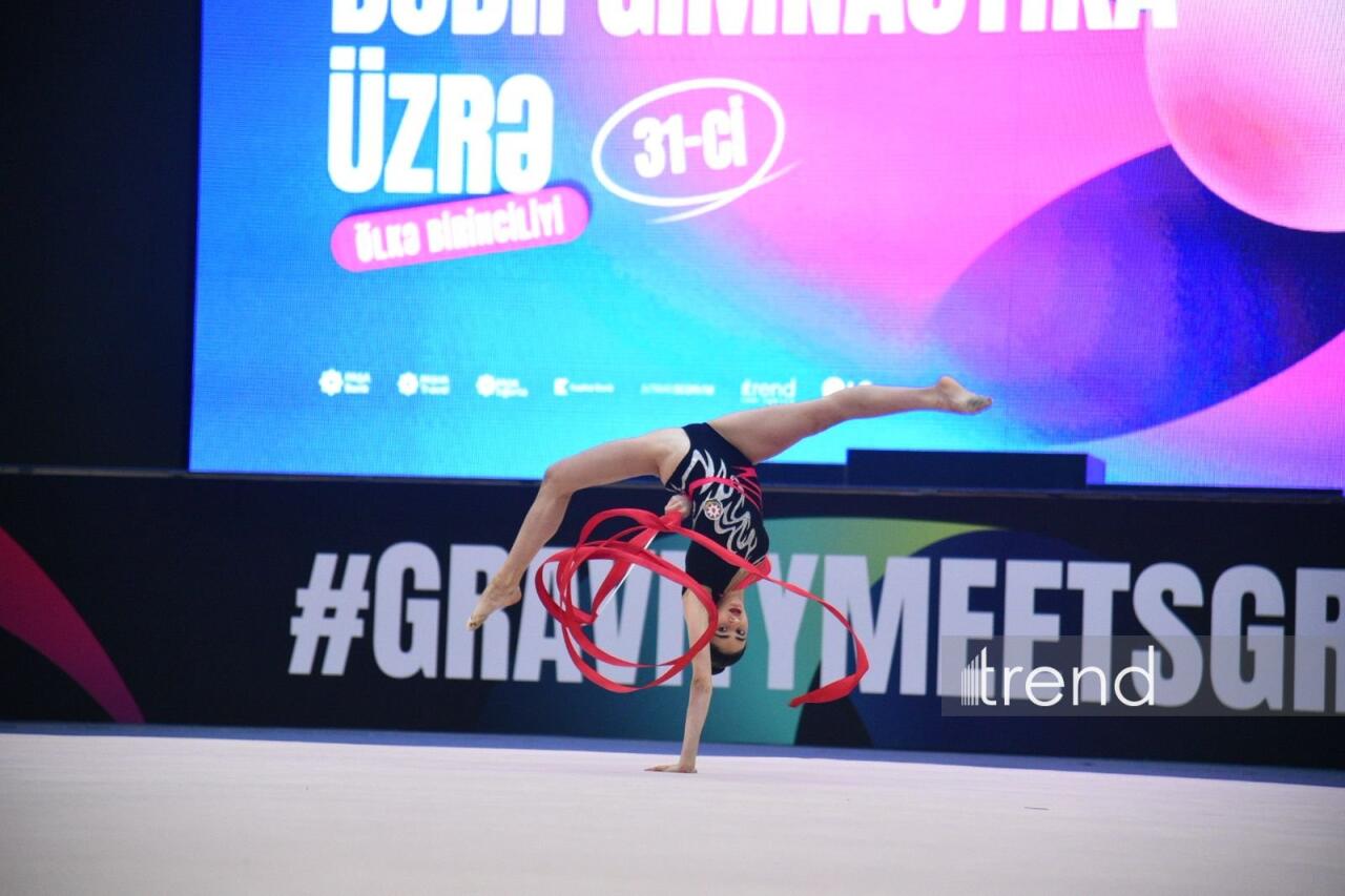 Bakıda bədii gimnastika üzrə 31-ci Ölkə Birinciliyi keçirilib
