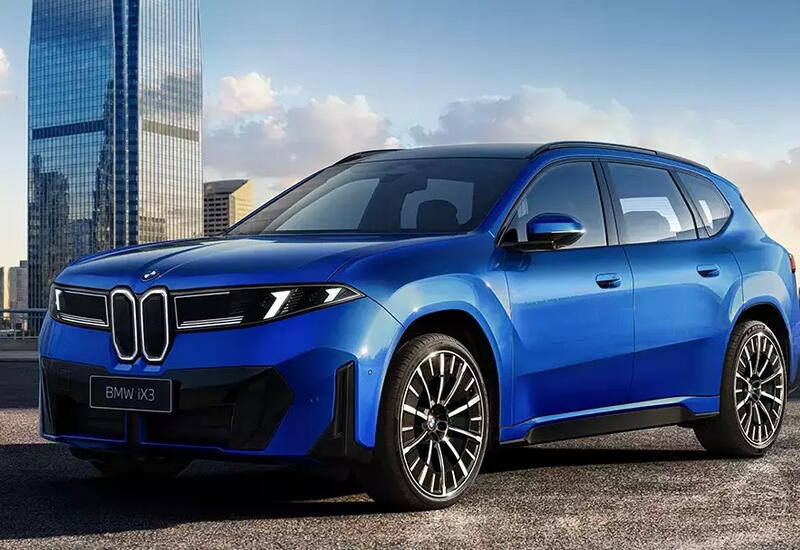 Появилось первое фото нового кроссовера BMW iX3 для Китая