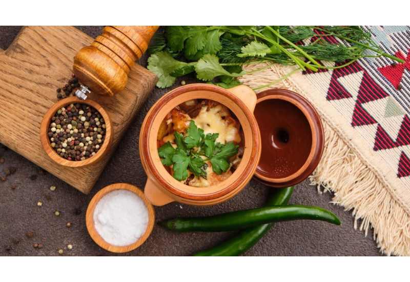 Драники с мясом и грибами: