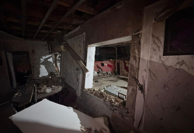 Şirvanda evdə partlayış