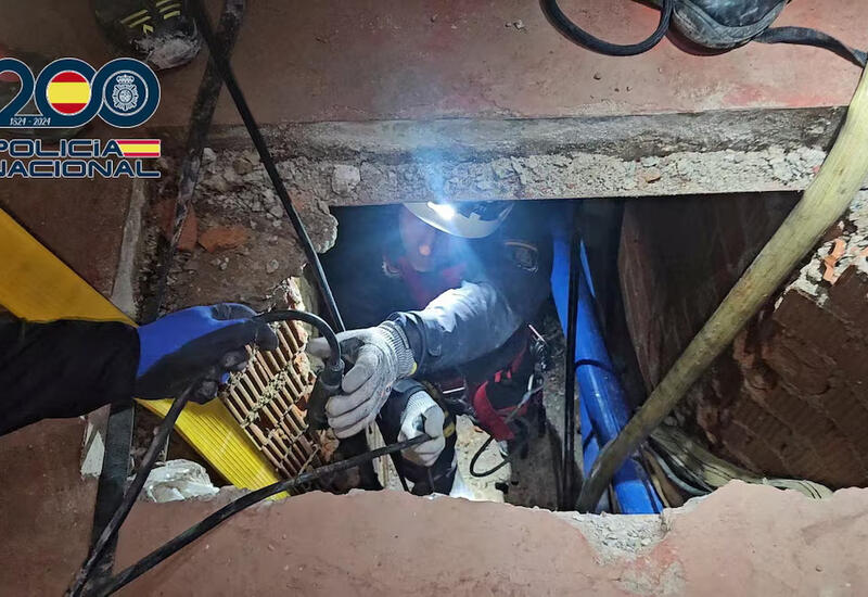 В Испании обнаружили тоннель для контрабанды наркотиков из Марокко