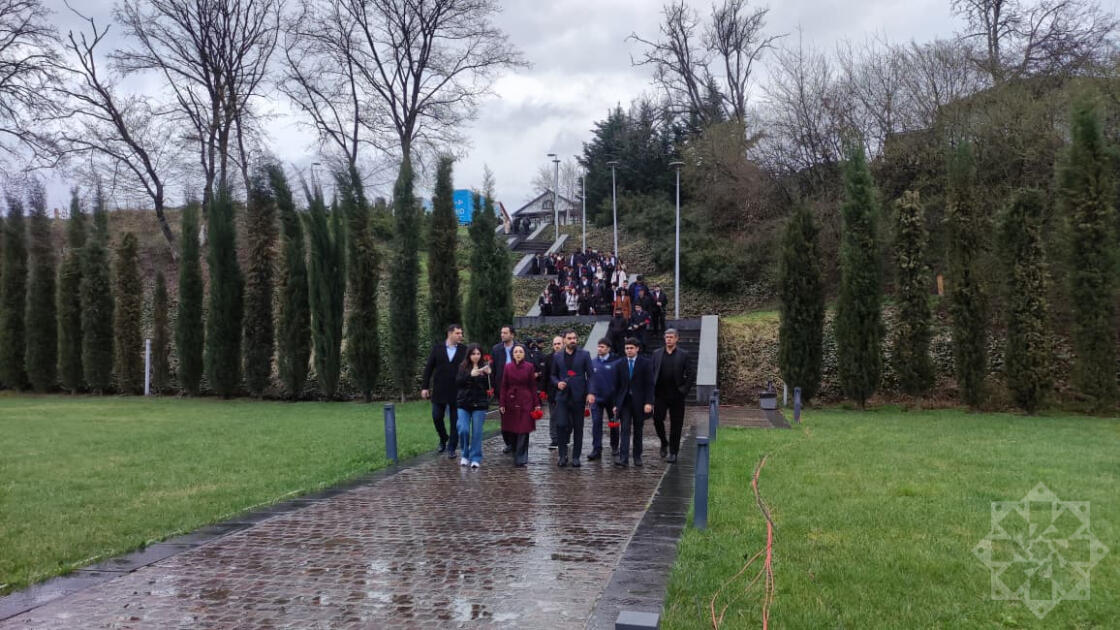 Азербайджанский народ посещает Губинский мемориальный комплекс геноцида