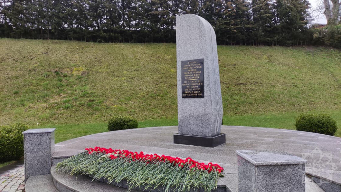 Азербайджанский народ посещает Губинский мемориальный комплекс геноцида