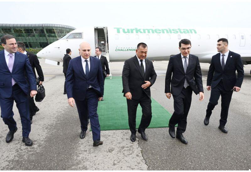 Türkmənistanın Nazirlər Kabineti sədrinin müavini Azərbaycana səfərə gəlib