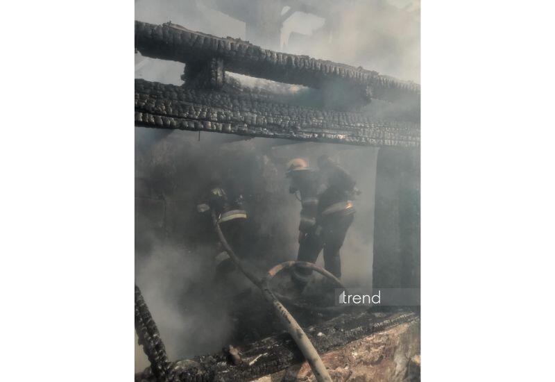 Masallıda faciə: baba və nəvə yanğında həyatını itirib