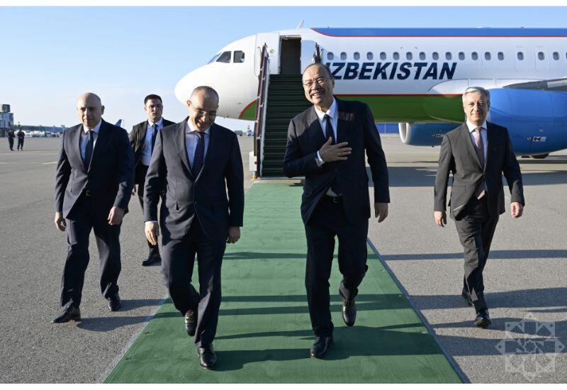 Özbəkistanın Baş naziri Azərbaycanda səfərdədir