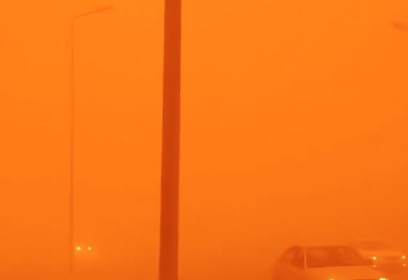 Пылевая буря и град охватили регионы Ливии