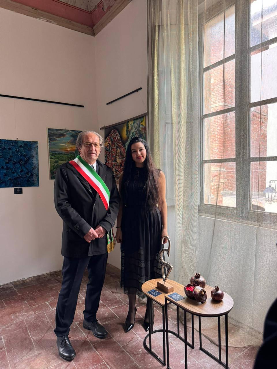 İtaliyada Sən1Sən Beyin Mərkəzinin Novruz bayramına həsr olunmuş sərgilər silsiləsi keçirilib