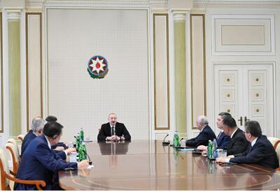 Президент Ильхам Алиев принял участников встречи глав правительств государств-членов ОТГ - ФОТО - ВИДЕО