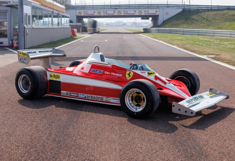 На аукцион выставлен болид Ф-1, на котором выступал Жиль Вильнев