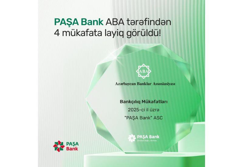 PASHA Bank удостоен четырех престижных наград от ABA