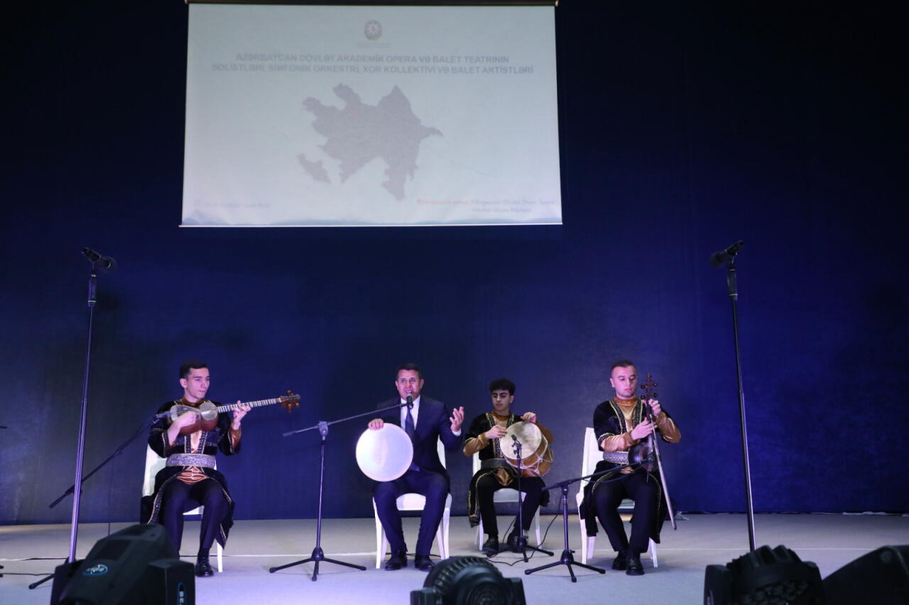 В рамках Концепции "Культура Азербайджана – 2040" представлена гастрольная программа в Мингячевире