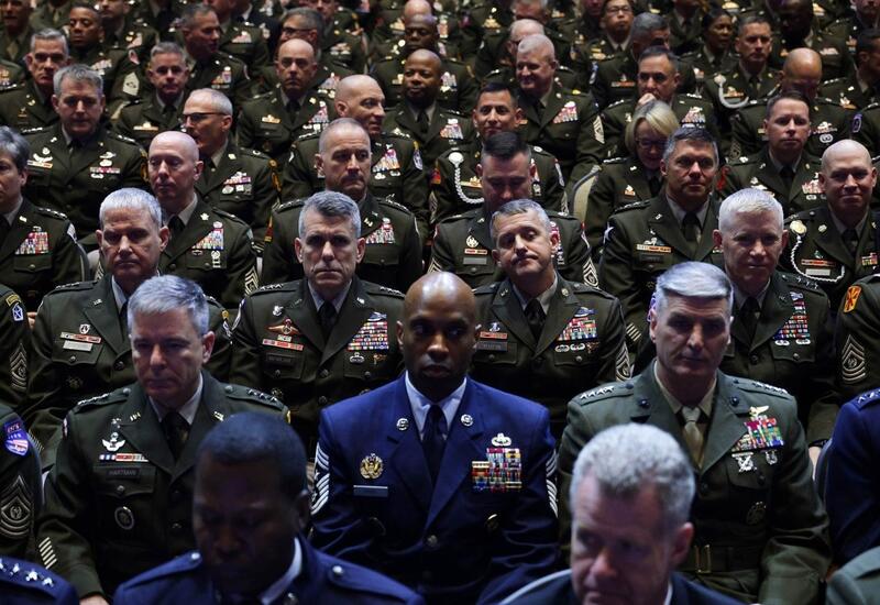 Пентагон снял с должностей трех генералов