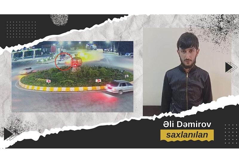 В Гёйчае задержали автохулигана