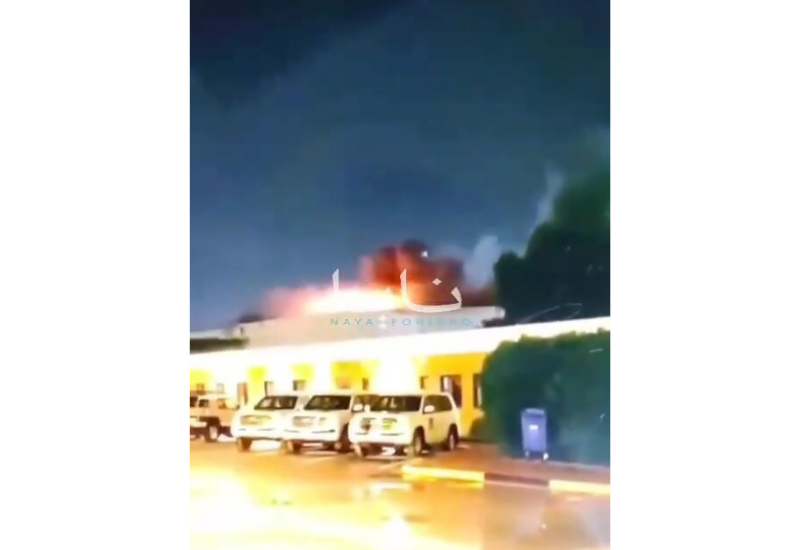 Пожар на нефтяном комплексе в Ираке