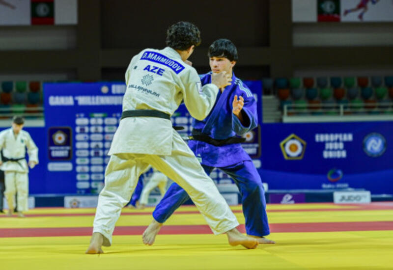 Азербайджанские дзюдоисты завоевали 13 медалей в первый день Кубка Европы