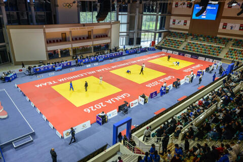 Азербайджанские дзюдоисты завоевали 13 медалей в первый день Кубка Европы