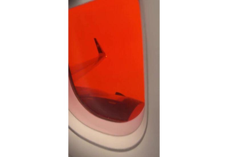 Вылет из Афин на фоне песчаной бури