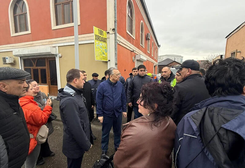 Эльдар Азизов ознакомился с ситуацией в поселке Кешля