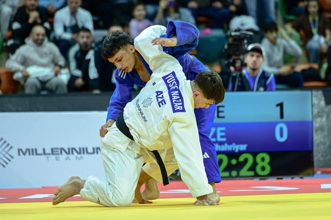 Азербайджан завершил Кубок Европы по дзюдо с 24 медалями