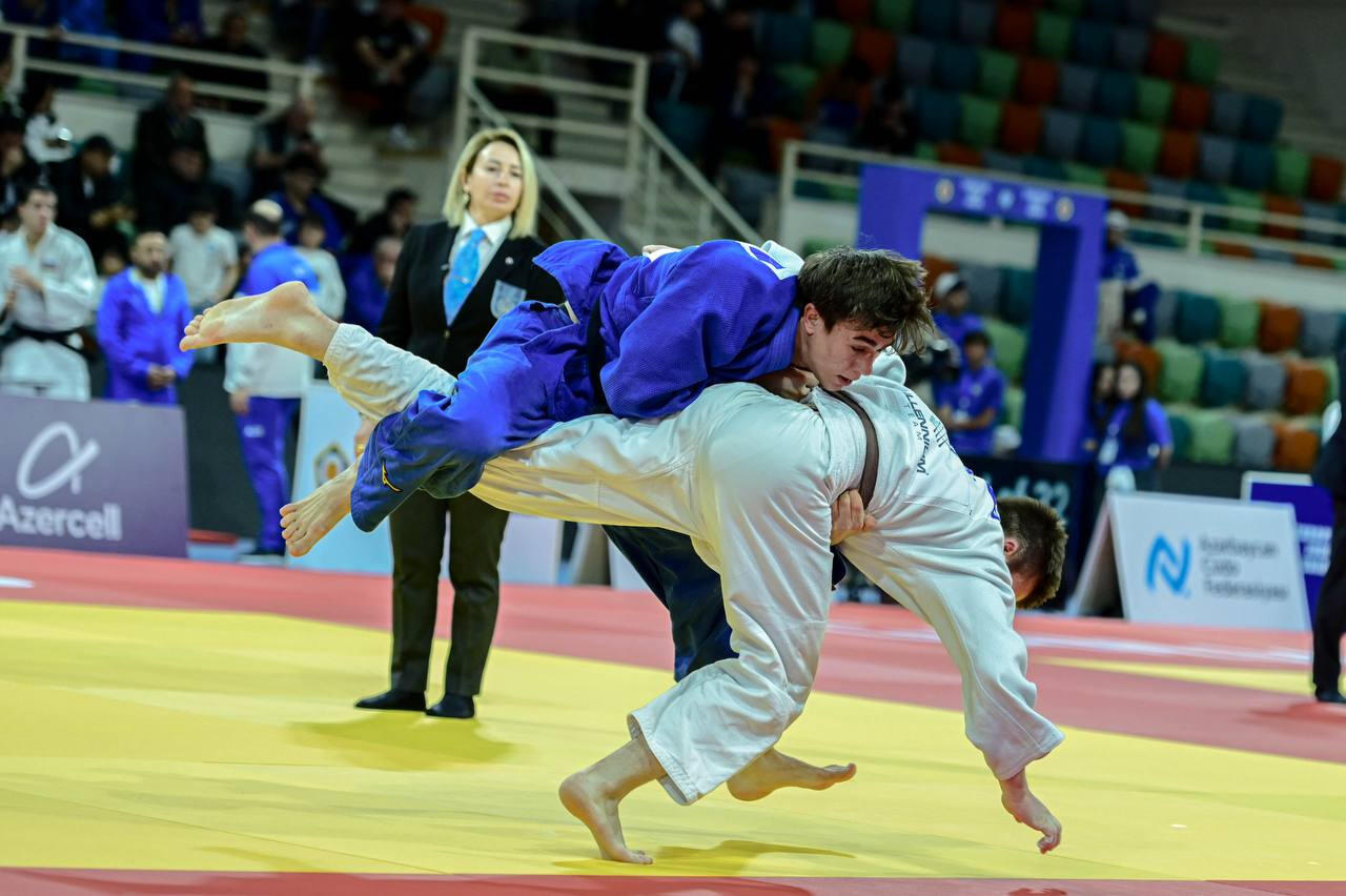 Азербайджан завершил Кубок Европы по дзюдо с 24 медалями
