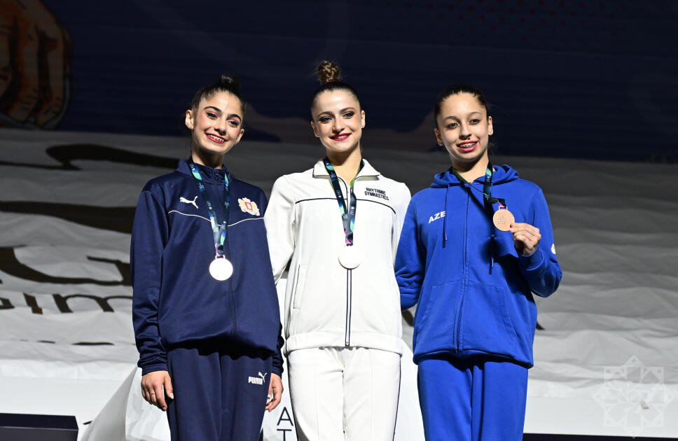 Азербайджан завоевал еще две медали на AGF Trophy