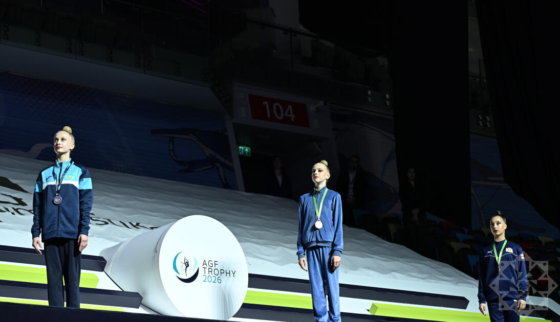 Азербайджанская гимнастка завоевала серебряную медаль