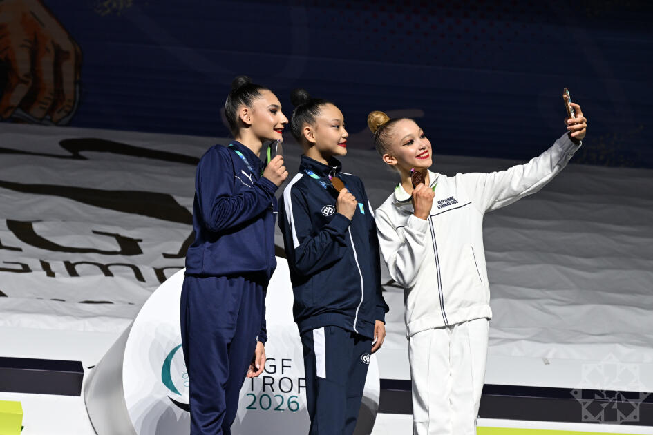 Азербайджанская гимнастка завоевала золотую медаль