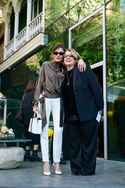 Tbilisidə Birinci xanım Mehriban Əliyevanın şərəfinə lanç verilib