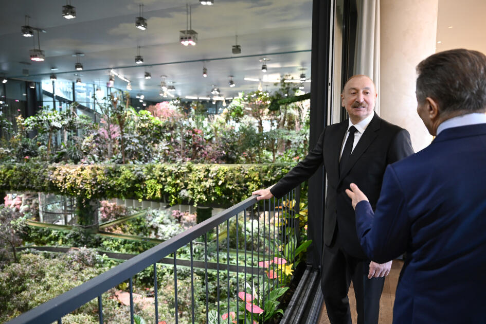 Tbilisidə Prezident İlham Əliyevin şərəfinə lanç verilib