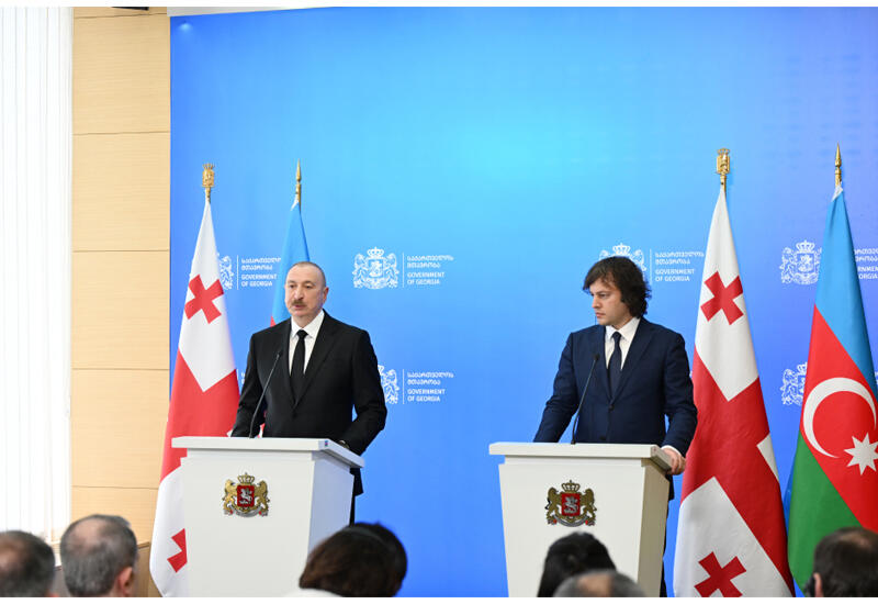 Президент Ильхам Алиев: Грузино-азербайджанские отношения будут и впредь уверенно развиваться